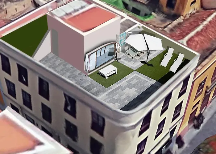 Terraza Del Atlantico, Un Oasis En La Ciudad Apartmán *